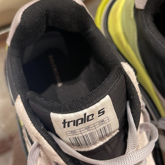 Balenciaga Triple S men’s sneakers size 10. Authentic and in good condition - Picture 6 of 13